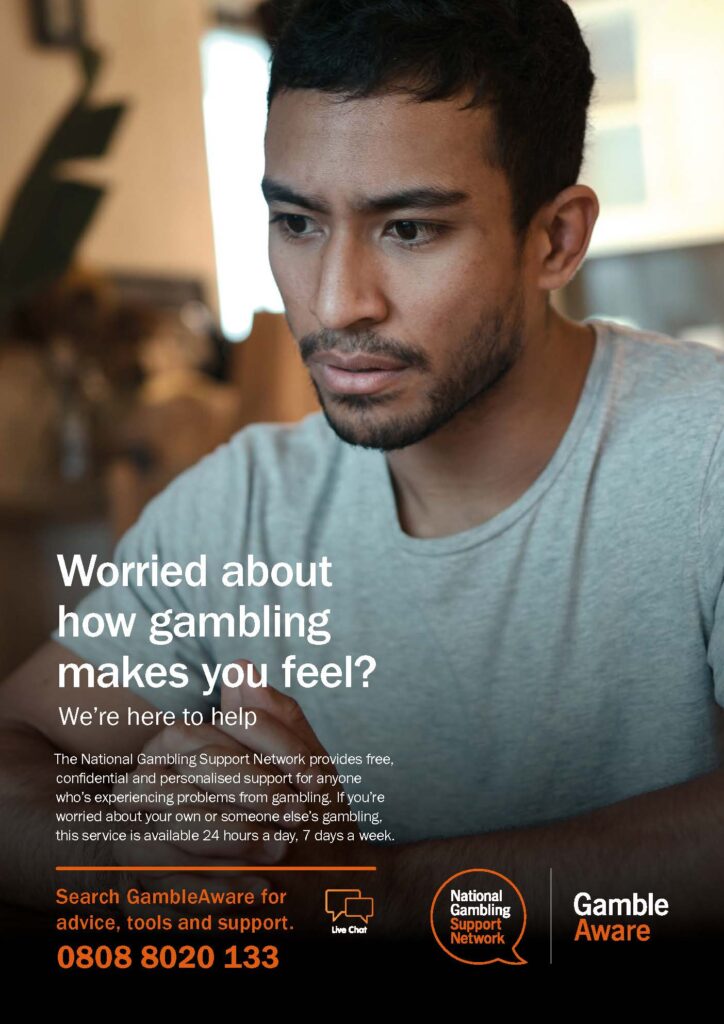 gambling harms poster